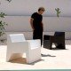 Jut Butaca Fauteuil Vondom Blanc