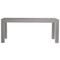Jut Mesa 180 Vondom Grau rechteckiger Tisch