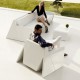 Rest Fauteuil Vondom Blanc Mat