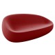Pedra vermelha de empuxo de sofá