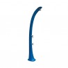 Douche Solaire Cobra - 32L Bleu avec Rince-pieds Formidra