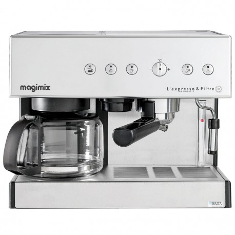 Magimix 502241 pieza y accesorio para cafetera Filtro de café Negro, Acero inoxidable, Magimix LExpresso