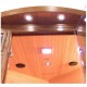 Sauna infrarrojo espectros 3 lugares cuarzo angular y magnesio