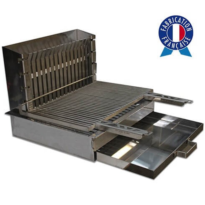 Grille en inox pour four à bois GINOX32X40