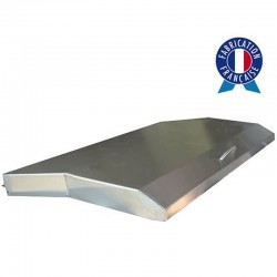Cover all Inox for griddle gas Tonio or Baila 2 lights