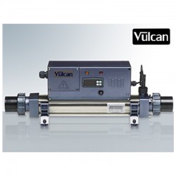 Elettrico riscaldatore 3KW Mono analogico Vulcan titanio