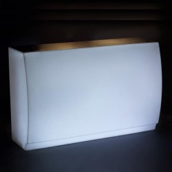 Bar Fiesta Vondom iluminados blanco 180 cm derecha