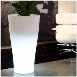 Pot Lumineux Curvada Vondom H100 LED Blanc