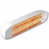 Infrarot-Heliosa Hi Design 11 weiße Carrara 1500W IPX5 Heizung
