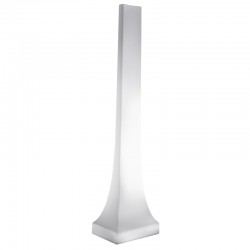 Obelisco de Heliosa branco brilhante apoio
