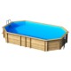 Piscine Bois Weva Octogonale+ 640 x 404 x h133 BWT myPOOLPiscine Bois Weva Octogonale+ 640 x 404 x h133 BWT myPOOL