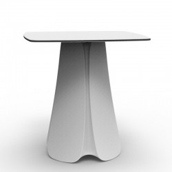 Design table Pezzettina Vondom white 80x80xH72