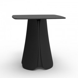 Tavolo di design Pezzettina VONDOM nero 80x80xH72