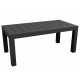 Jut Mesa 180 Table rectangular Vondom black