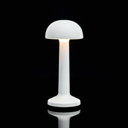 Tavolo Luce Imagilights Led Wireless Collection Moments White Dome