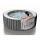 Inflatable Spa Intex Baltik Bubbles Luxury Grey Cerusé 4 Places