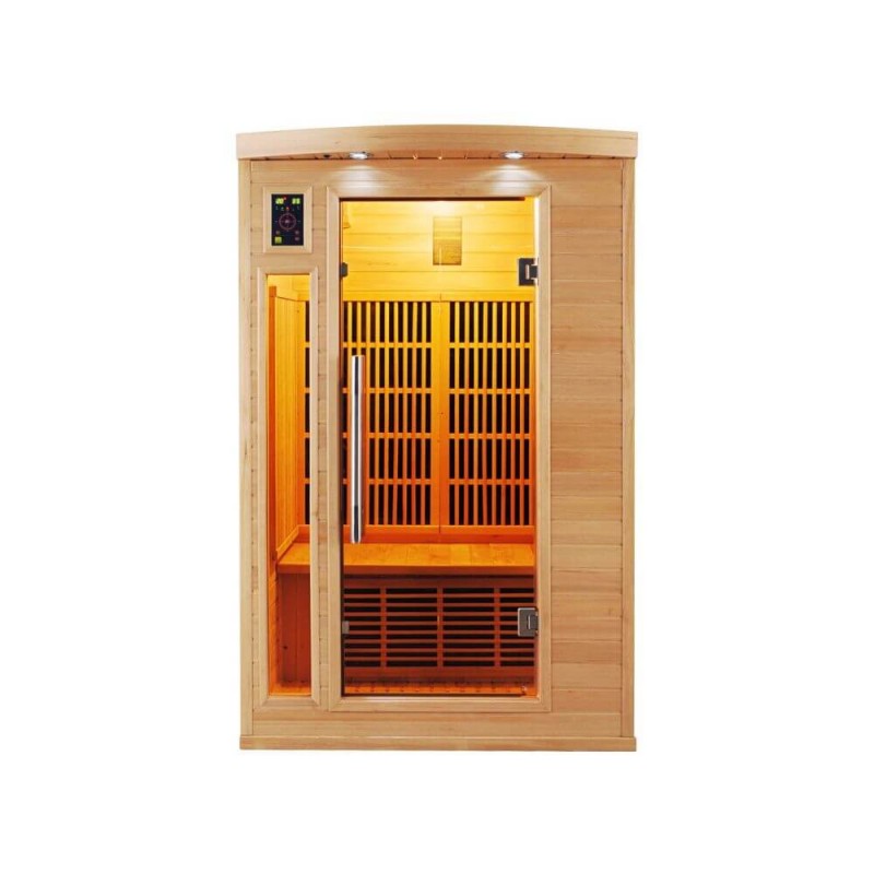 PACK OF 2 SAUNA AIR VENT WITH TEMPERATURE AND WATER RESISTANT WOOD 330 MM 