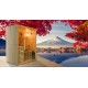 Sauna traditionnel Sense 4 places Pack complet avec Poêle Harvia 4,5 kW + pierres & accessoires