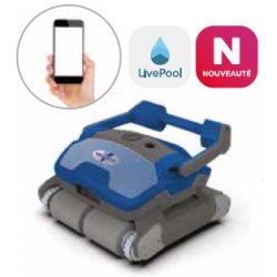 VIRTUOSO V600A electric pool cleaner robot with smartphone app