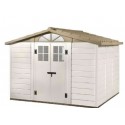 Garden shed Habrita PVC EVO 280 of 6.82m2