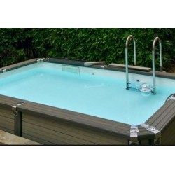 Piscine Zodiac Azteck carrée Hors-sol 341 x 341