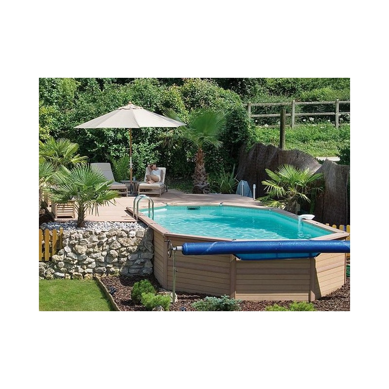 half buried pool