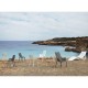 Lot de 4 Tables basses Vondom Ibiza blanc Milos