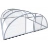 Cubierta de piscina de aluminio y policarbonato 514x1066x178 Abrilios