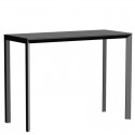 Hoge tafel Frame Aluminium Vondom 140x60x105 zwart