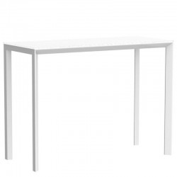 High table Frame Aluminum Vondom 140x60xH105 white