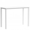 Telaio tavolo alto Alluminio Vondom 140x60xH105 bianco
