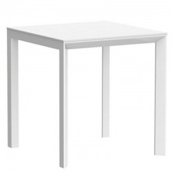 Telaio tavolo quadrato In alluminio Vondom 70x70xH74 bianco