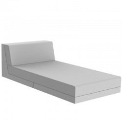 Muebles de jardín Vondon lounge Pixel módulo sofá Vondom tejido Silvertex blanco