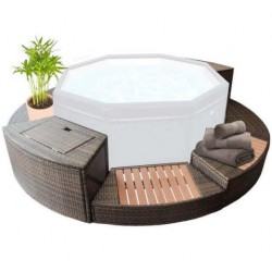 Furniture Kit 5 modules for Spa Octopus 4 to 6 Places NetSpa