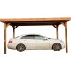 Carro de madeira sem teto 304x502 Delahaye 15 m2