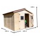 Garden shed in Brut Wood Habrita 9 m²