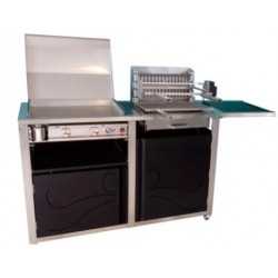 Churrasco Combinado e Plancha Tonio com Tournebroche