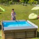 Piscina Madera para niños Pistoche 2 x 2m