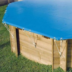 Cubierta de seguridad para piscinas Ubbink 250x450 NF P 90-308