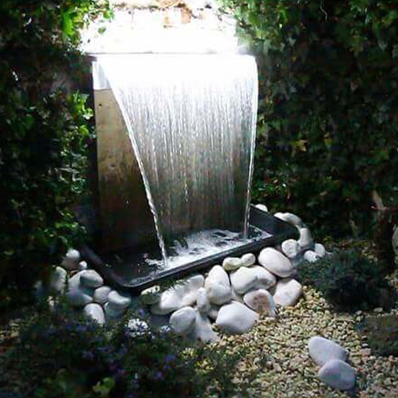 Garden Fountain Ubbink Waterfall Niagara 60 LED in Complete Kit
