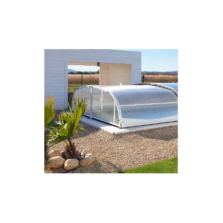 Compartimento de piscina Baixa Telescópica Abrisol Tapia pronto para instalar para piscina 600 x 300