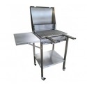 Barbecue Tonio Inox Chariot et Couvercle