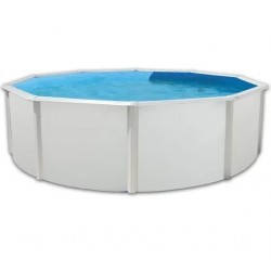 Round above ground pool TOI Prestigio Anthracite 460x132 with complete kit Round above ground pool TOI Prestigio Anthracite 460x132 with complete kit
