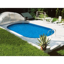 Ovaal Zwembad Ibiza Azuro 600x320 H120 met Zandfilter