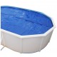 Above ground pool TOI Mallorca oval 640x366xH120 with complete kit White
