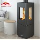 Wood stove Bronpi Bombay 3C 7kW with 3 glazed sides