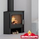 Stufa a legna Bronpi Gijon-H 11kW con forno e pira