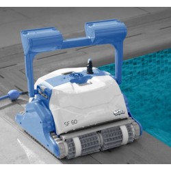Robot eléctrico de piscina Dolphin Explorer SF40 Paredes inferiores y línea de agua