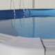Bovengronds zwembad TOI Grijze steen rond 350xH120 met complete kit