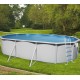 Piscina fuori terra TOI Magnum ovale 640x366xH132 Compact Bianco